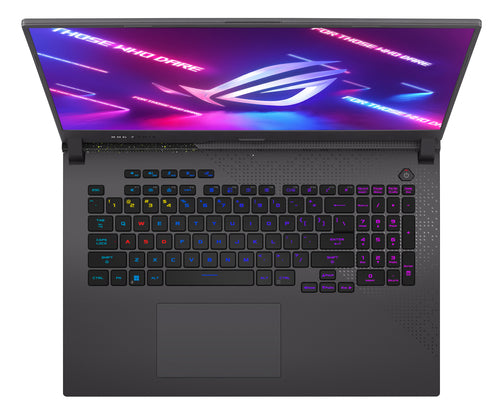ASUS ROG Strix G17 G713RW-IS96 laptop AMD Ryzen™ 9 6900HX 43.9 cm (17.3") Wide Quad HD 32 GB DDR5-SDRAM 1 TB SSD NVIDIA GeForce RTX 3070 Ti Wi-Fi 6E (802.11ax) Windows 11 Home Black, Grey