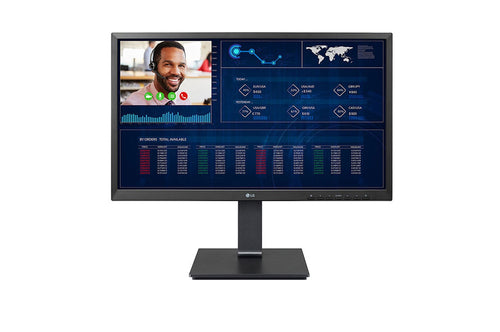 LG 24CQ651N-6P All-in-One PC/workstation Intel® Pentium® N6005 61 cm (24") 1920 x 1080 pixels 8 GB DDR4-SDRAM 16 GB eMMC Wi-Fi 6 (802.11ax) Black