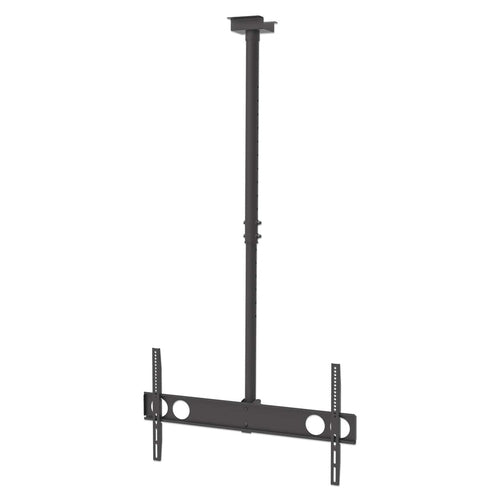 Manhattan Ceiling Mount for TV & Monitors, For screens: 37" to 75", Adjustable height: 105-156 cm, VESA compatibility: all between 200x200 to 800x400mm - check the dimensions of the four mounting holes on back of screen to ensure it fits, Max 50kg,