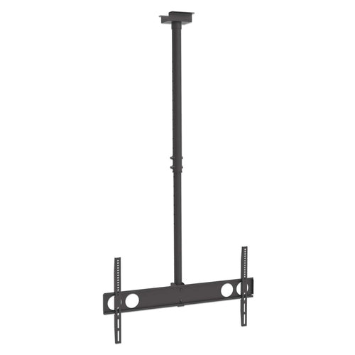 Manhattan Ceiling Mount for TV & Monitors, For screens: 37" to 75", Adjustable height: 105-156 cm, VESA compatibility: all between 200x200 to 800x400mm - check the dimensions of the four mounting holes on back of screen to ensure it fits, Max 50kg,