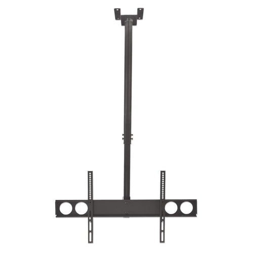 Manhattan Ceiling Mount for TV & Monitors, For screens: 37" to 75", Adjustable height: 105-156 cm, VESA compatibility: all between 200x200 to 800x400mm - check the dimensions of the four mounting holes on back of screen to ensure it fits, Max 50kg,