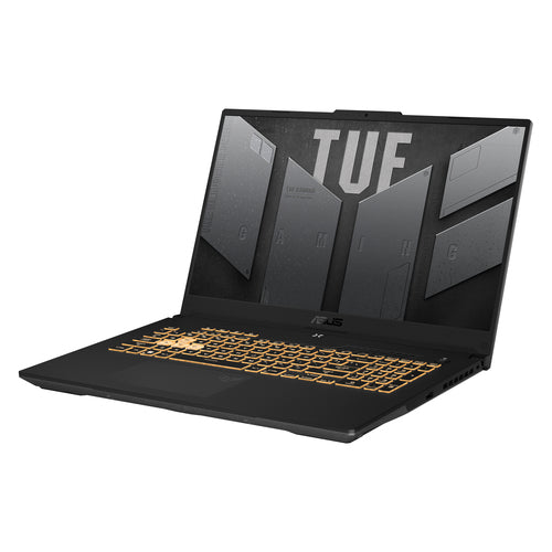 ASUS TUF Gaming F17 FX707ZC-ES53 Intel® Core™ i5 i5-12500H Laptop 43.9 cm (17.3") Full HD 16 GB DDR4-SDRAM 512 GB SSD NVIDIA GeForce RTX 3050 Wi-Fi 6 (802.11ax) Windows 11 Home Grey