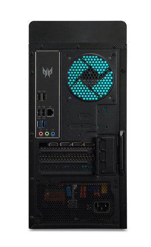Acer Predator PO3-640G Intel® Core™ i7 i7-12700F 16 GB DDR4-SDRAM 1.51 TB HDD+SSD NVIDIA GeForce RTX 3060 Windows 11 Home Desktop PC Black