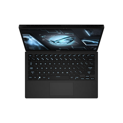 ASUS ROG Flow Z13 GZ301ZA-PS53 Intel® Core™ i5 i5-12500H Hybrid (2-in-1) 34 cm (13.4") Touchscreen WUXGA 16 GB LPDDR5-SDRAM 512 GB SSD Wi-Fi 6E (802.11ax) Windows 11 Home Black