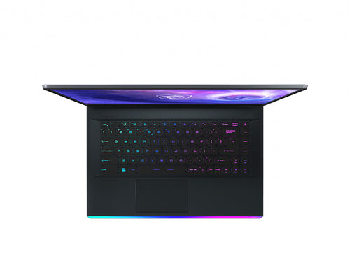 MSI Gaming GE66 12UHS-235 Raider Intel® Core™ i9 i9-12900HK Laptop 39.6 cm (15.6") 4K Ultra HD 32 GB DDR5-SDRAM 1 TB SSD NVIDIA GeForce RTX 3080 Ti Wi-Fi 6E (802.11ax) Windows 11 Home Blue, Titanium