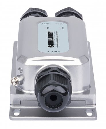 Intellinet Outdoor Vandalproof Gigabit High-Power PoE+ Injector, One 30 W Port, IEEE 802.3at/af Compliant, IP67 Waterproof, IK10 Vandal-proof, Metal Housing