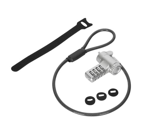 Targus ASP96DGLX-25S cable lock Silver 0.3 m