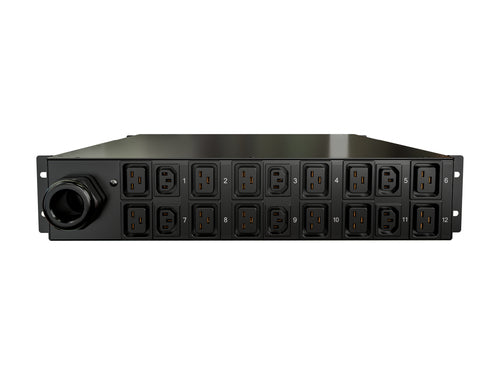 Vertiv MN05MDR1-18I6B3-6PS56B0F10-S power distribution unit (PDU) 24 AC outlet(s) 2U Black