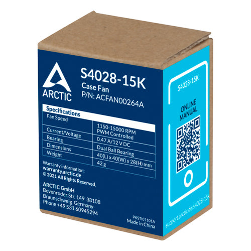 ARCTIC S4028-15K - 40 mm Server Fan