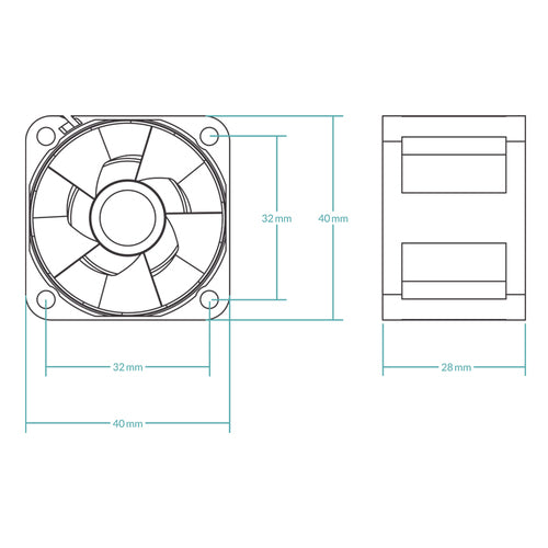 ARCTIC S4028-15K - 40 mm Server Fan