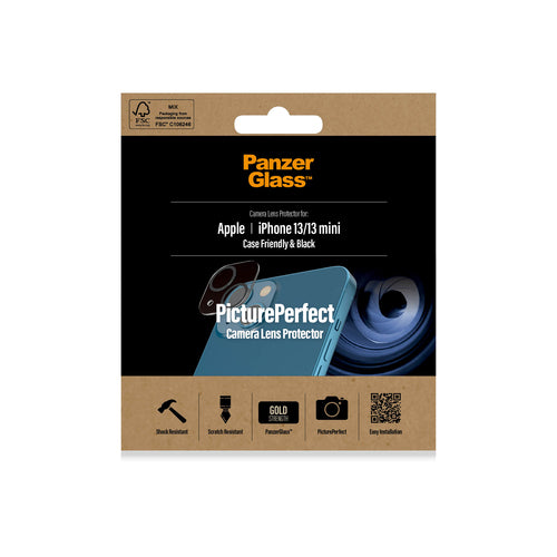 PanzerGlass ® PicturePerfect Camera Lens Protector iPhone 13 | Mini Clear screen protector Apple 1 pc(s)