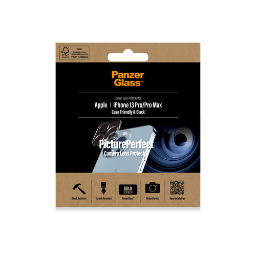 PanzerGlass ® PicturePerfect Camera Lens Protector iPhone 13 Pro | 13 Pro Max Clear screen protector Apple 1 pc(s)