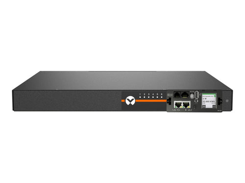 Vertiv Geist MNS5M1R5-12S203-2TL5A0H10-S power distribution unit (PDU) 12 AC outlet(s) 0U Black