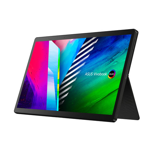 ASUS Vivobook 13 Slate OLED T3300KA-DH21T laptop Intel® Pentium® Silver N6000 Hybrid (2-in-1) 33.8 cm (13.3") Touchscreen Full HD 4 GB LPDDR4x-SDRAM 128 GB eMMC Wi-Fi 6 (802.11ax) Windows 11 Home in S mode Black