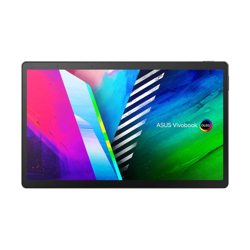 ASUS Vivobook 13 Slate OLED T3300KA-DH26T laptop Intel® Pentium® Silver N6000 Hybrid (2-in-1) 33.8 cm (13.3") Touchscreen Full HD 8 GB LPDDR4x-SDRAM 256 GB SSD Wi-Fi 6 (802.11ax) Windows 11 Home Black