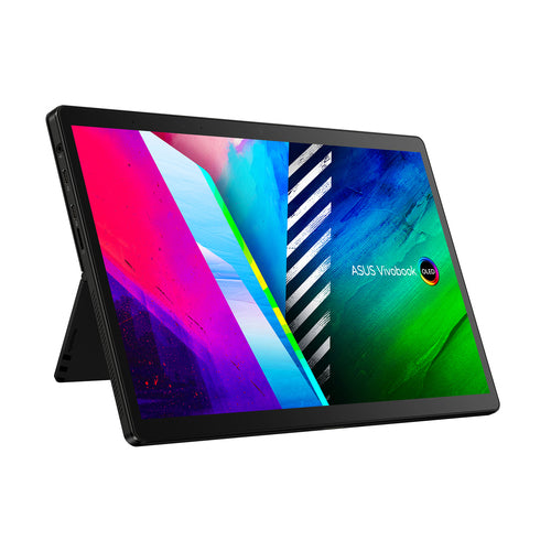ASUS Vivobook 13 Slate OLED T3300KA-DH26T laptop Intel® Pentium® Silver N6000 Hybrid (2-in-1) 33.8 cm (13.3") Touchscreen Full HD 8 GB LPDDR4x-SDRAM 256 GB SSD Wi-Fi 6 (802.11ax) Windows 11 Home Black