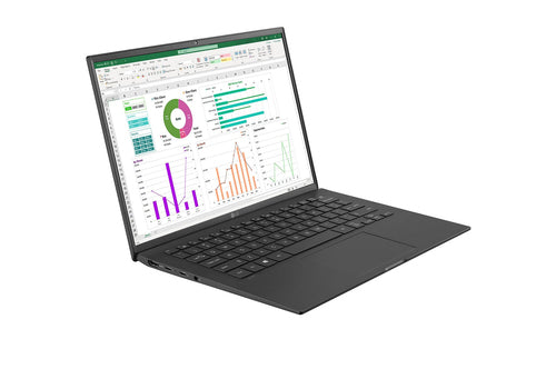 LG Gram 14ZT90P Intel® Core™ i3 i3-1115G4 Laptop 35.6 cm (14") WUXGA 8 GB LPDDR4x-SDRAM 256 GB SSD Wi-Fi 6 (802.11ax) Windows 10 IoT Black