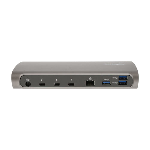 StarTech.com Thunderbolt 4 Dock, 96W Power Delivery, Single 8K/Dual Monitor 4K 60Hz, 3xTB4/USB4 ports, 4xUSB-A, SD, GbE, Thunderbolt 4 Docking Station for Windows or TB3 MacBook, 0.8m Cable