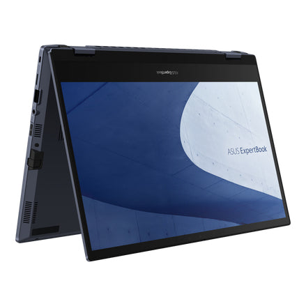 ASUS ExpertBook B5 Flip B5402FEA-XS75T laptop Intel® Core™ i7 i7-1195G7 Hybrid (2-in-1) 35.6 cm (14") Touchscreen Full HD 16 GB DDR4-SDRAM 1 TB SSD Wi-Fi 6E (802.11ax) Windows 11 Pro Black