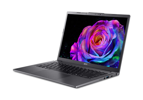 Acer Aspire A14-52M-51S1 Intel Core Ultra 5 226V Laptop 35.6 cm (14") WUXGA 16 GB LPDDR5x-SDRAM 512 GB SSD Wi-Fi 6 (802.11ax) Windows 11 Home Grey