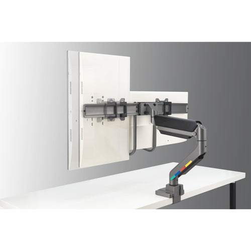 Kensington SmartFit Dual Monitor Arm with Crossbar and Handle
