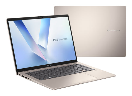 ASUS Vivobook 14 M1407KA-PS74 Copilot+ PC AMD Ryzen™ AI 7 350 Laptop 35.6 cm (14") WUXGA 16 GB DDR5-SDRAM 512 GB SSD Wi-Fi 6 (802.11ax) Windows 11 Home Gold