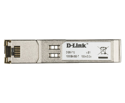 D-Link SFP 10/100/1000 BASE-T Copper Transceiver