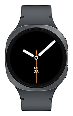 Samsung Galaxy Watch 8 3.3 cm (1.3") AMOLED 40 mm Digital 438 x 438 pixels Touchscreen 4G Graphite Wi-Fi GPS (satellite)
