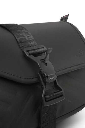 ASUS BC3004 ROG SLASH SLING BAG 4.0 Messenger case PU leather, Polyester Black