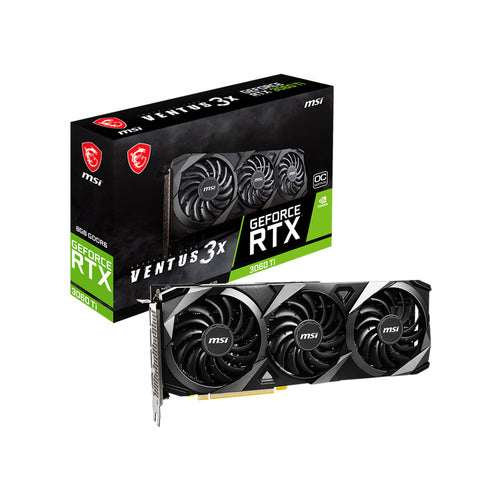 MSI VENTUS GeForce RTX 3060 Ti 3X 8G OC LHR NVIDIA 8 GB GDDR6