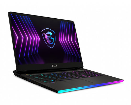 MSI Gaming GE77HX 12UHS-003 Raider Intel® Core™ i7 i7-12800HX Laptop 43.9 cm (17.3") Quad HD 32 GB DDR5-SDRAM 1 TB SSD NVIDIA GeForce RTX 3080 Ti Wi-Fi 6E (802.11ax) Windows 11 Pro Black