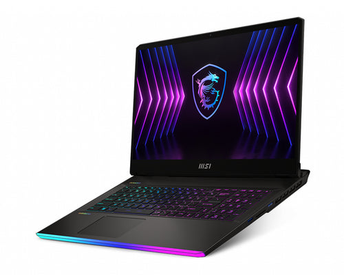 MSI Gaming GE77HX 12UHS-003 Raider Intel® Core™ i7 i7-12800HX Laptop 43.9 cm (17.3") Quad HD 32 GB DDR5-SDRAM 1 TB SSD NVIDIA GeForce RTX 3080 Ti Wi-Fi 6E (802.11ax) Windows 11 Pro Black