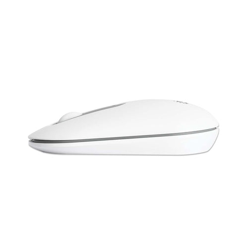 Manhattan Both Devices Support Bluetooth® 5.0 and 2.4 GHz Wireless, One Single USB-A Nano Receiver for Both, Sleek Wireless Keyboard with 12 Multimedia/Function Keys, Ambidextrous Optical Mouse with Three Buttons and Scroll Wheel, 1200 dpi, White