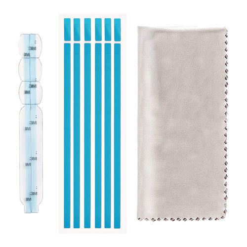 StarTech.com Privacy Screen Adhesive Strips and Mounting Tabs - Universal Installation Kit for Laptop/Computer Monitor Anti Glare Privacy Filters, Replacement Strips/Holder Tabs