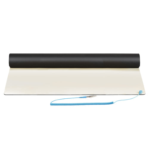 StarTech.com Anti Static Mat, ESD Mat for Electronics Repair, Anti Static Table/Desk Mat w/Detachable Grounding Wire, ANSI/ESD S 4.1, Flexible Thermoplastic Work Pad/Mat, 23x47 in (60x120cm)