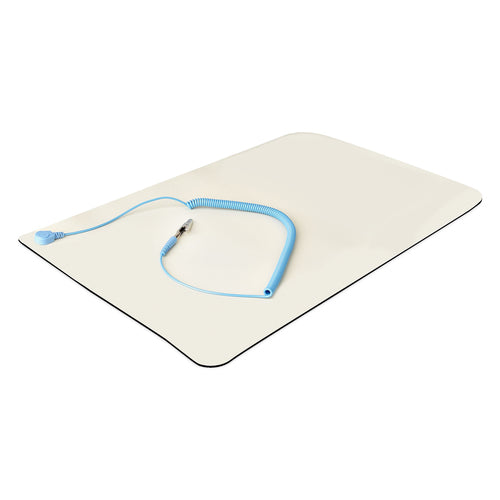 StarTech.com Anti Static Mat, ESD Mat for Electronics Repair, Anti Static Table/Desk Mat w/Detachable Grounding Wire, ANSI/ESD S 4.1, Flexible Thermoplastic Work Pad/Mat, 11x18in (30x46cm)