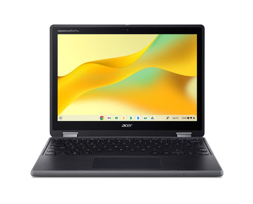 Acer Chromebook R857TN-C7D8NA Intel® N N150 31 cm (12.2") Touchscreen WUXGA 8 GB LPDDR5x-SDRAM 64 GB Flash Wi-Fi 7 (802.11be) ChromeOS Black