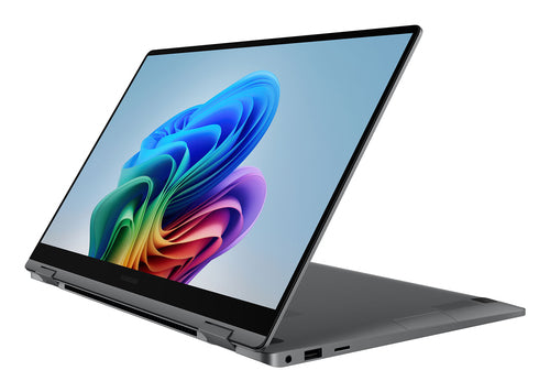 Samsung Galaxy Book5 360 Intel Core Ultra 7 256V Hybrid (2-in-1) 39.6 cm (15.6") Touchscreen Full HD 16 GB LPDDR5x-SDRAM 512 GB SSD Wi-Fi 7 (802.11be) Windows 11 Pro Grey