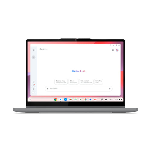 Lenovo Chrome 2in1 14IRU10 Intel Core 7 250U Chromebook 35.6 cm (14") Touchscreen WUXGA 16 GB 512 GB SSD Wi-Fi 6E (802.11ax) ChromeOS Grey