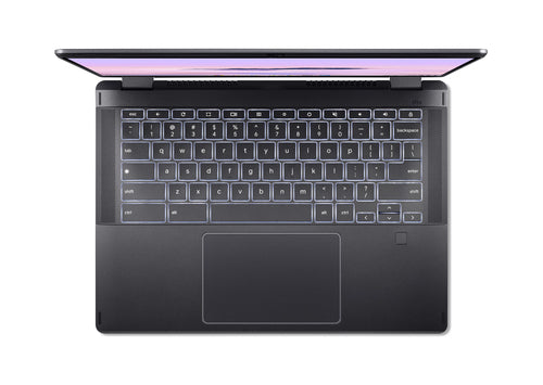 Acer Chromebook CPE594-1N-57ZJNA Intel Core 5 120U 35.6 cm (14") Touchscreen WUXGA 16 GB LPDDR5x-SDRAM 256 GB SSD Wi-Fi 6E (802.11ax) ChromeOS Grey