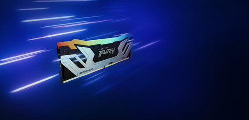 Kingston Technology FURY 24GB 8400MT/s DDR5 CL40 CUDIMM Renegade RGB Silver XMP