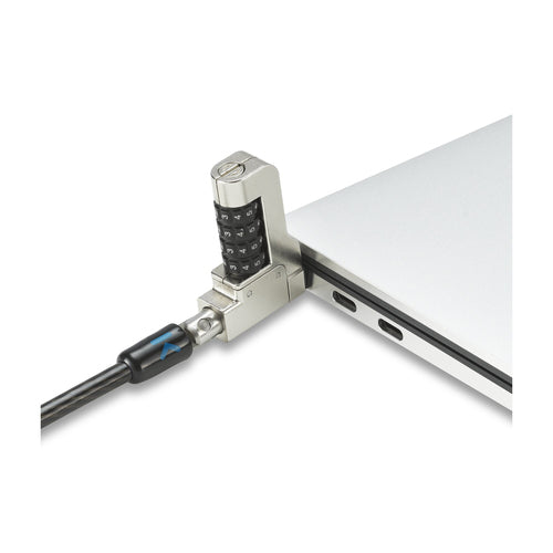 Kensington Slim N17 2.0 Combination Laptop Lock for Wedge-Shaped Slots