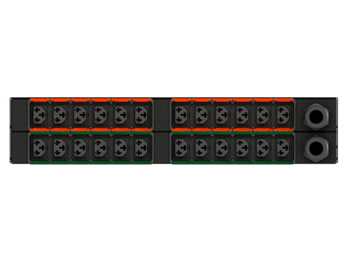 Vertiv Geist AN01X2R1-24CF18-3TL6TL6A011-D power distribution unit (PDU) 24 AC outlet(s) 0U Black