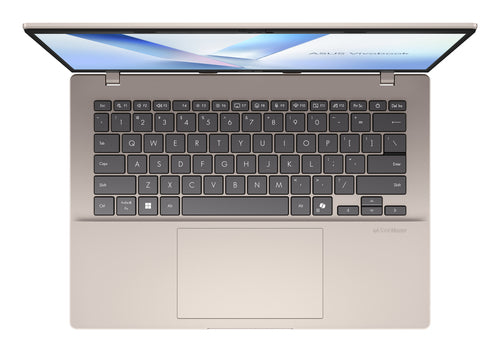 ASUS Vivobook 14 M1407KA-PS74 Copilot+ PC AMD Ryzen™ AI 7 350 Laptop 35.6 cm (14") WUXGA 16 GB DDR5-SDRAM 512 GB SSD Wi-Fi 6 (802.11ax) Windows 11 Home Gold