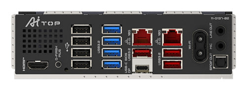 GIGABYTE B850 AI TOP Motherboard - AMD Ryzen 9000 Series CPUs, 16+2+2 Phases Digital VRM, up to 8600MHz DDR5 (OC), 2xPCIe 5.0 + 1xPCIe 4.0 M.2, 10 LAN, WIFI 7, USB 3.2 Gen 2x2