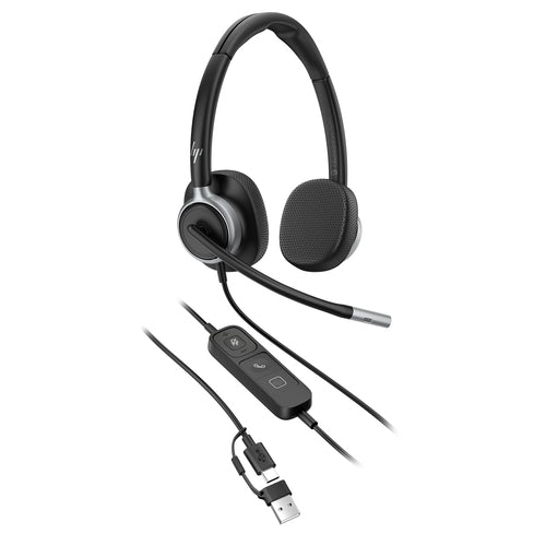 HP Poly Mission 615 Monaural USB Wired Headset