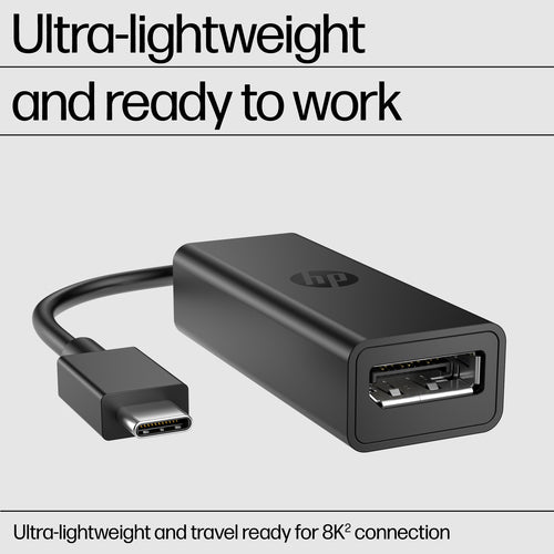 HP USB-C to DisplayPort Adapter G2 TAA Black