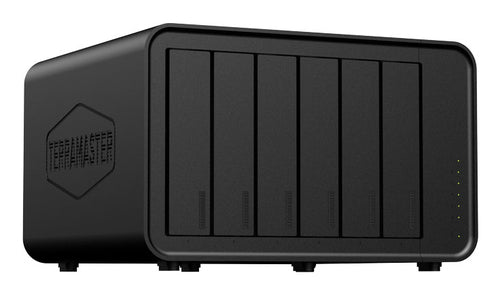 TerraMaster F6-424 MAX NAS/storage server Desktop Intel® Core™ i5 i5-1235U 8 GB DDR5 Black