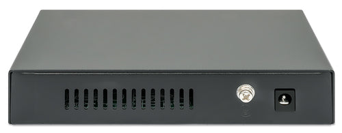 Intellinet 5-Port Gigabit Ethernet PoE+ Switch with SFP Port, Four PSE PoE Ports, IEEE 802.3at/af (PoE+/PoE) Compliant, PoE Power Budget of 91 W, Desktop Format, Wall-mount Option