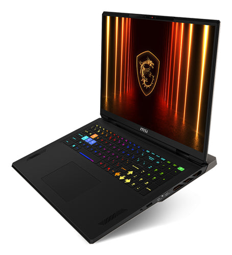 MSI Vector A18 HX A9WIG-076US laptop AMD Ryzen™ 9 9955HX Netbook 45.7 cm (18") Quad HD+ 64 GB DDR5-SDRAM 2 TB SSD NVIDIA GeForce RTX 5080 Wi-Fi 7 (802.11be) Windows 11 Pro Black